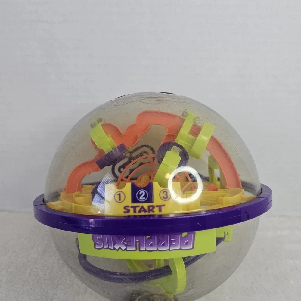 The Original Perplexus 3D Gravity Maze Ball Strategy Toy Round Plastic 360 Globe